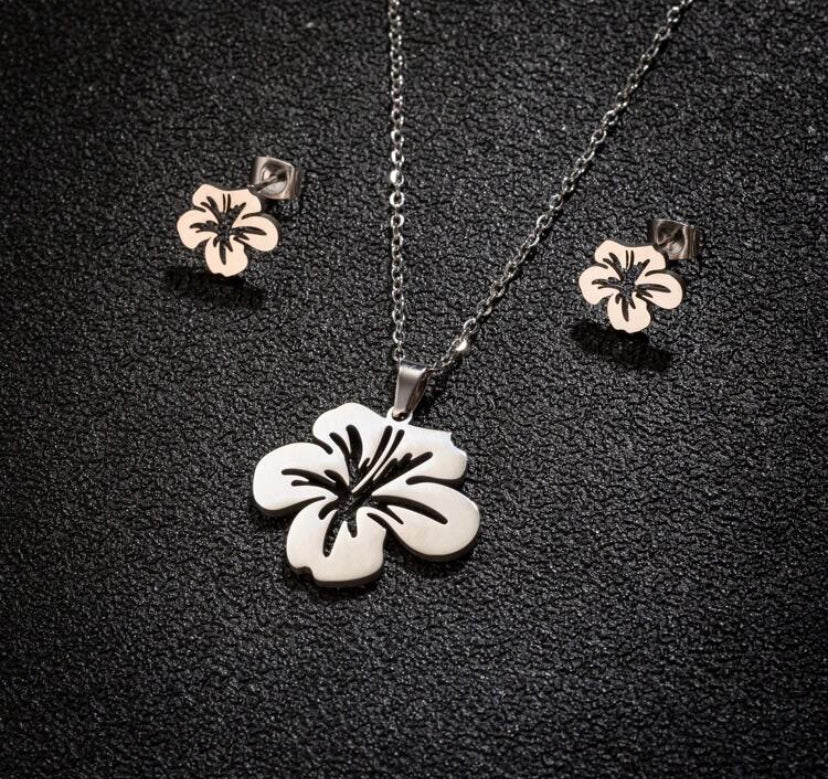 Stainless Steel Flower Set