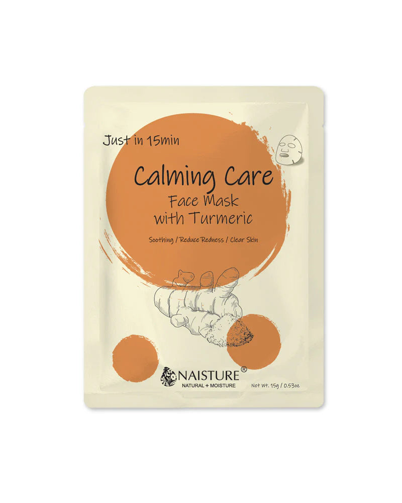 Calming Facial Mask with Turmeric