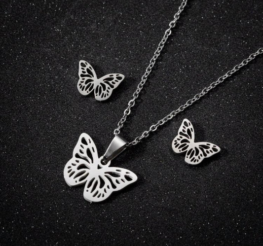 Stainless Steel Butterfly Set