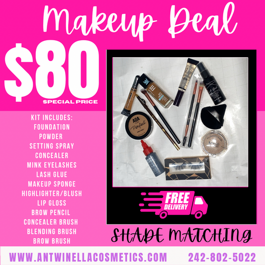 Bundled up Makeup kit Deal