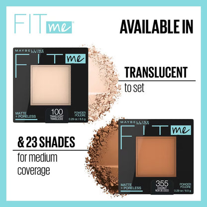 FIT ME® MATTE + PORELESS POWDER