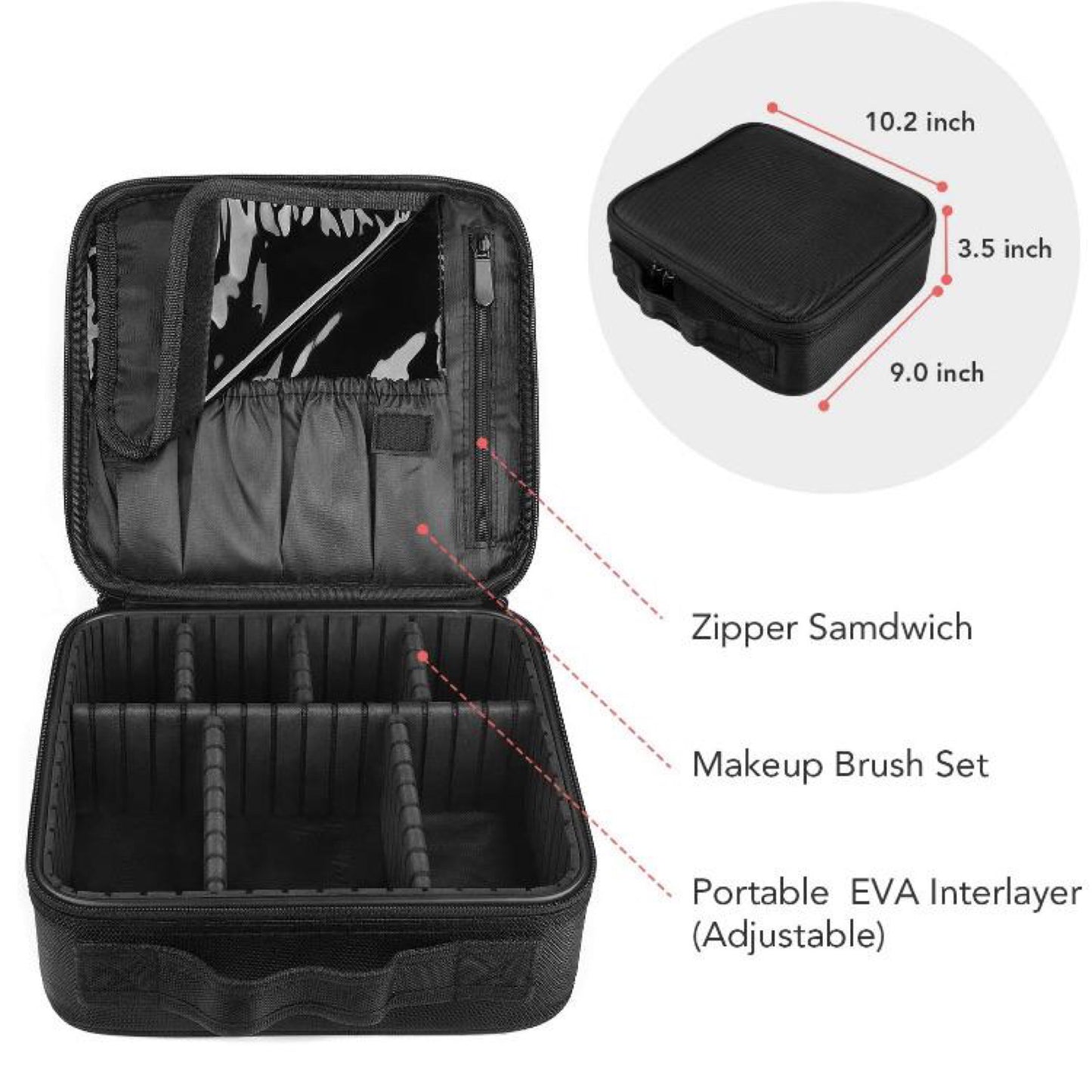 Makeup organizer Bag