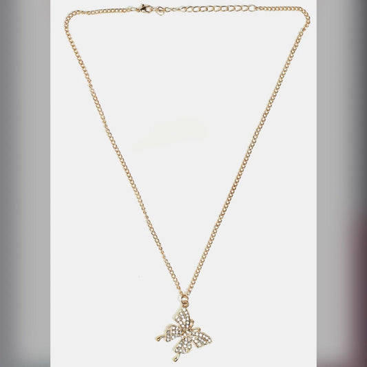 Butterfly goddess necklace set